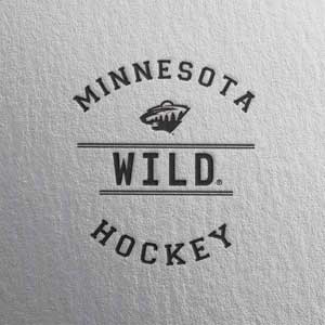 NHL Minnesota Wild Black Text Xbox 360 (Includes HDD) Skin